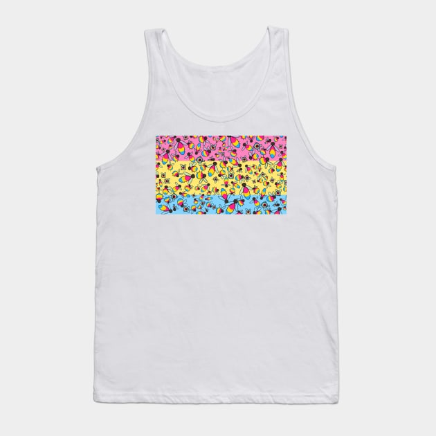 Bee Pansexual Tank Top by GiggleFist